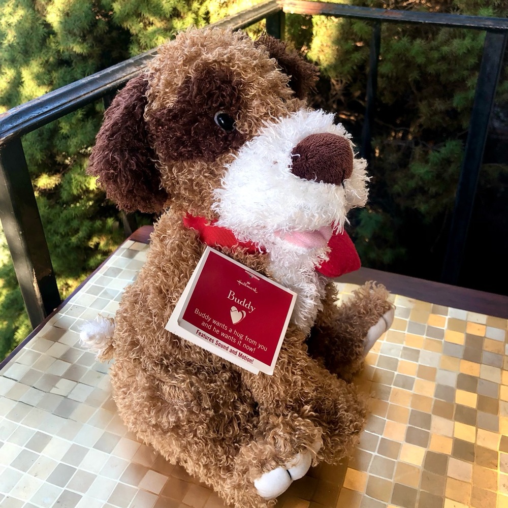 Realistic Dog Plush Toy That Also Features Sound And Movement